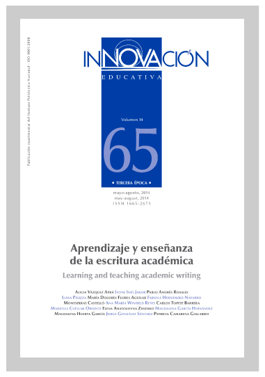 Innovación Educativa 65