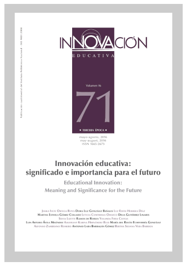 Innovación Educativa 71
