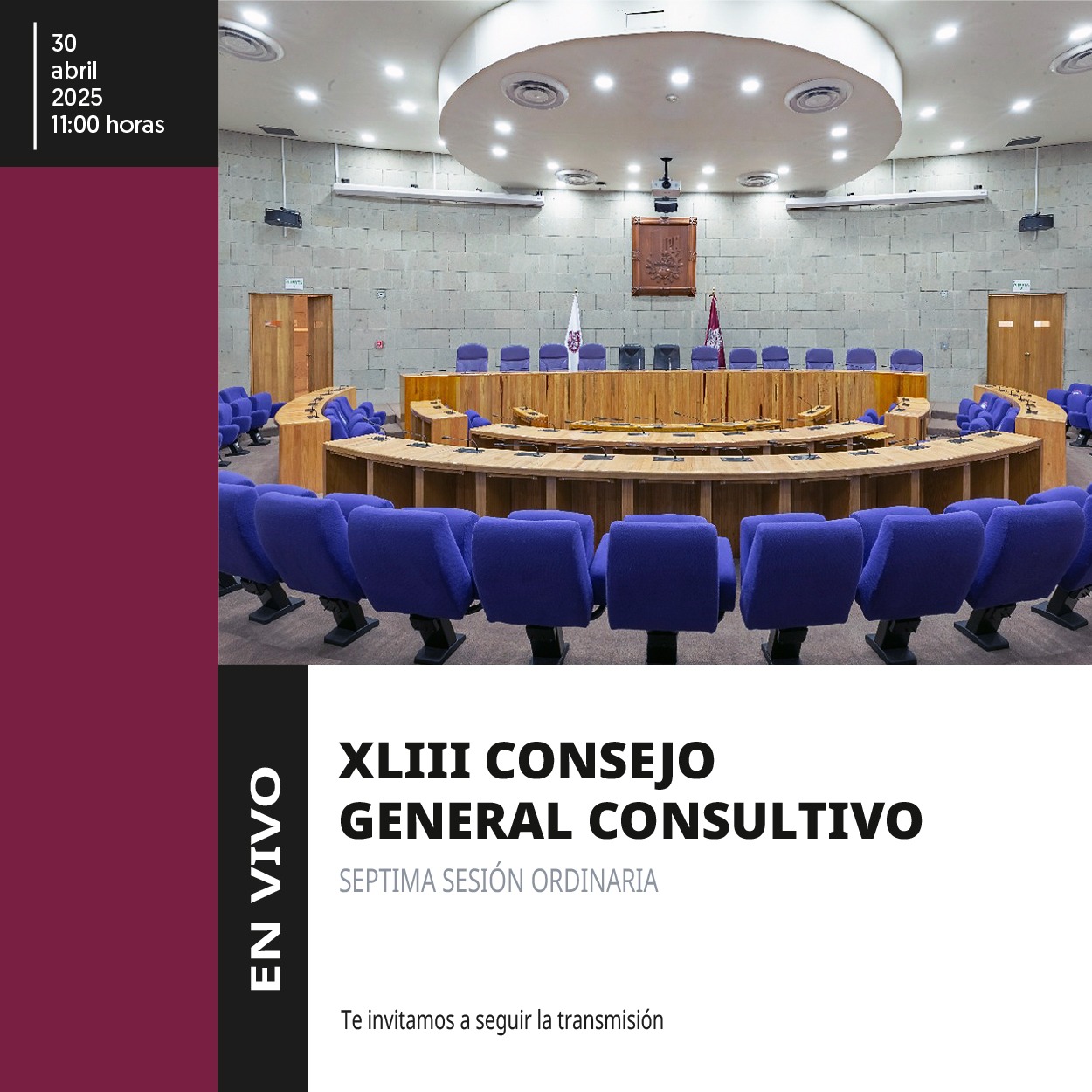 Transmisión de la 7ª Sesión Ordinaria 