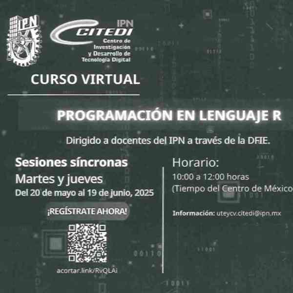 Curso Virtual: Programación en lenguaje R