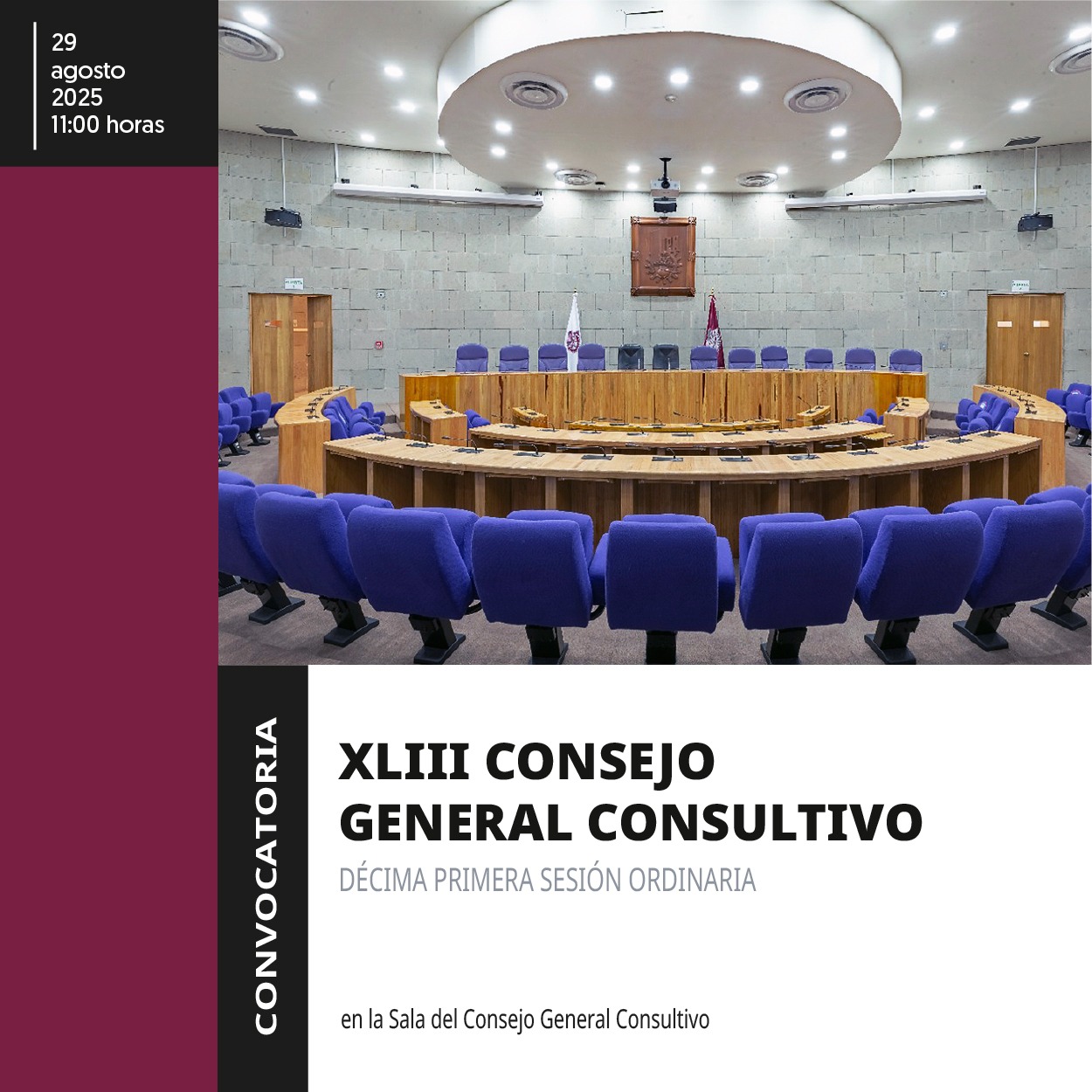 Décima Primera Sesión Ordinaria del CGC