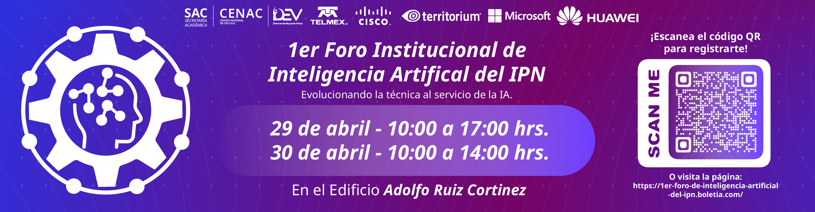 1er Foro Institucional de Inteligencia Artificial del IPN