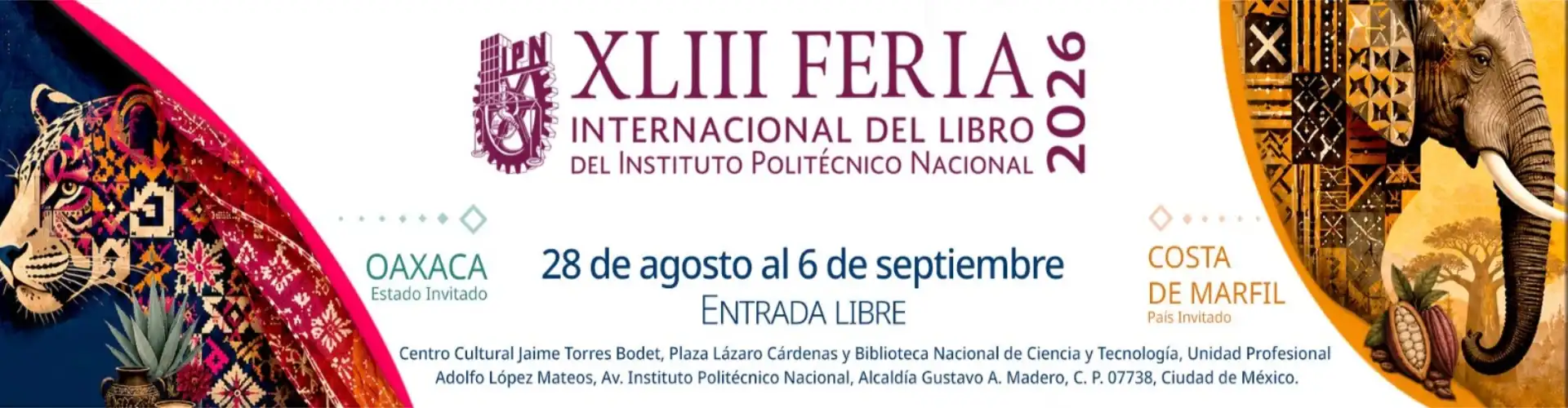 XLIII Feria Internacional del Libro 2026
