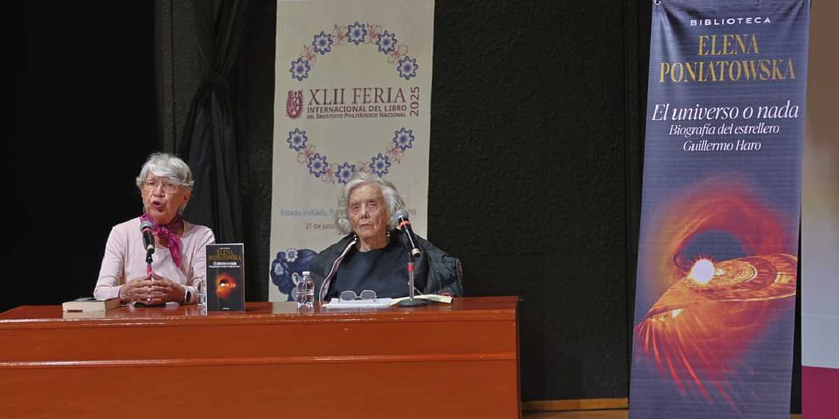 Engalana Poniatowska la FIL IPN 2025