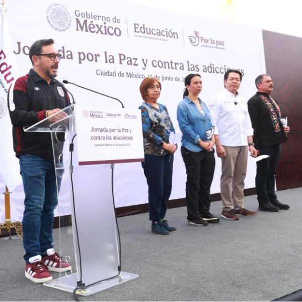 Participa IPN en Jornada Nacional por la Paz y Contra las Adicciones