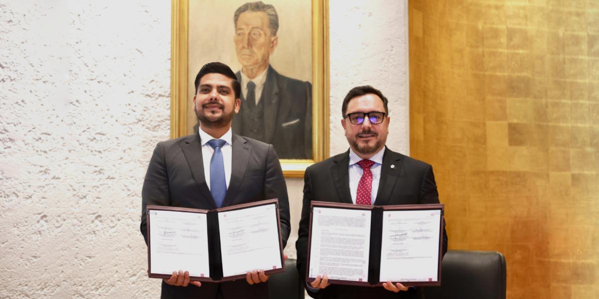 Firma IPN Convenio con municipio de Nezahualcóyotl