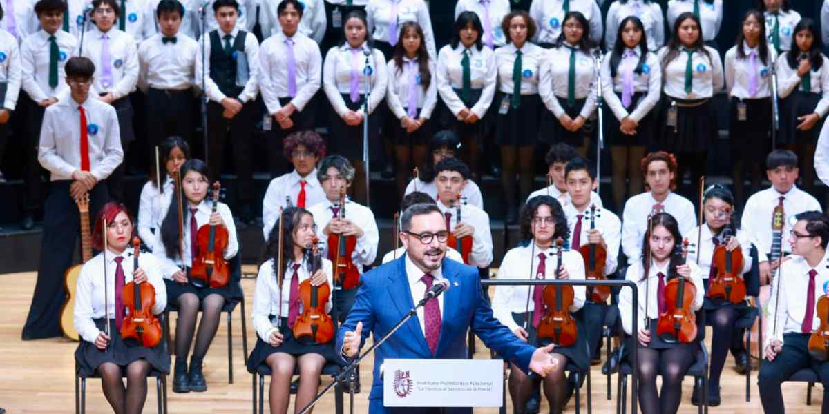 Debuta Primera Orquesta de Nivel Medio Superior del IPN