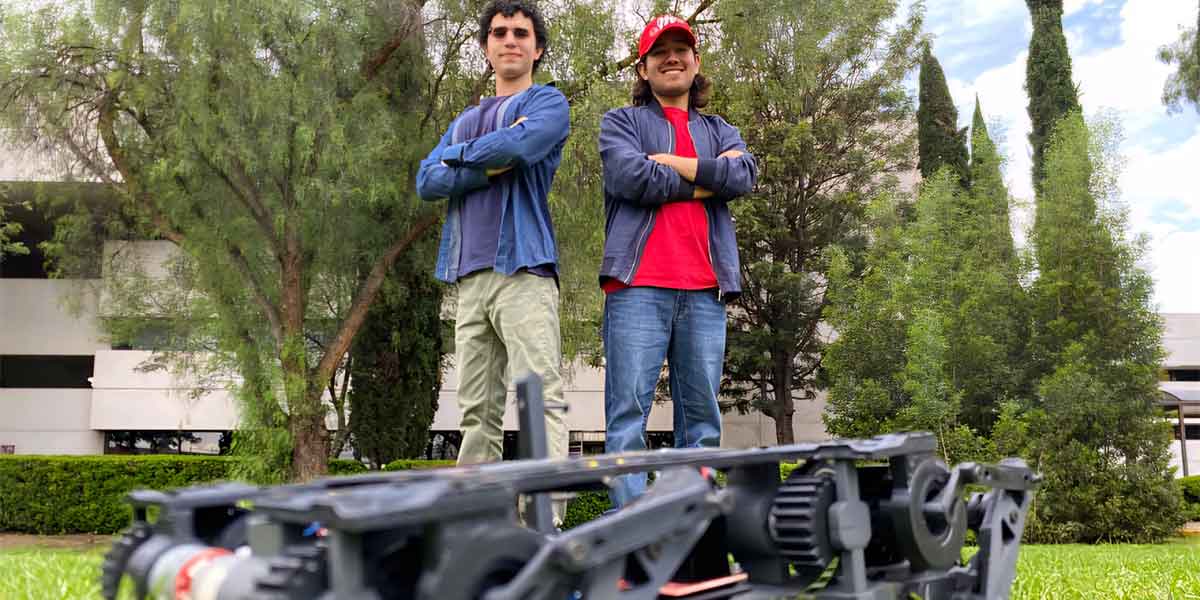 Crean en ESCOM robot cuadrúpedo; camina con IA