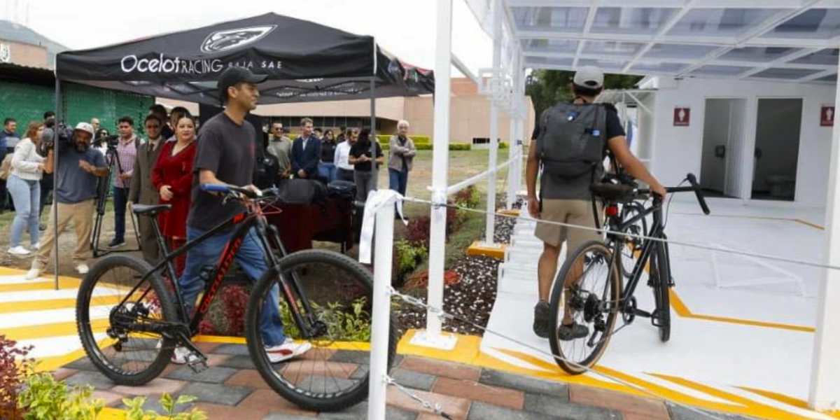 Monitorea el aire la nueva biciestación en UPIITA