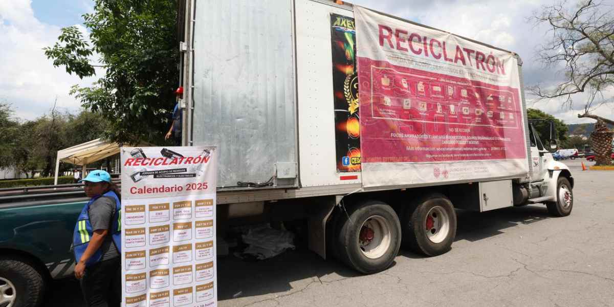 Participa en el Reciclatrón de Zacatenco