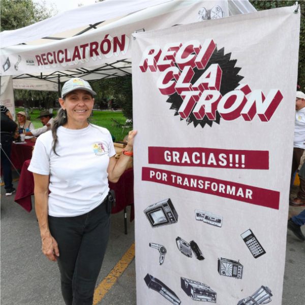 Participa en el Reciclatrón de Zacatenco