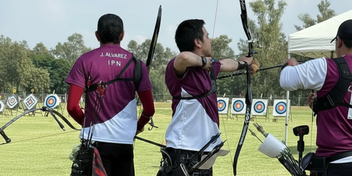 Participa IPN en el Torneo Metropolitano de Tiro con Arco