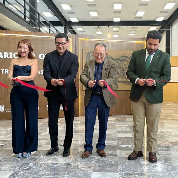 Inauguran exposición del muralista Ariosto Otero 