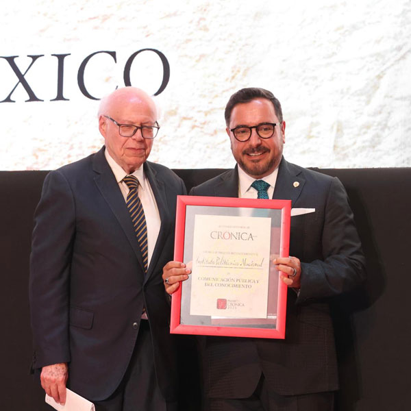 Al IPN, premio Crónica 2025 en Comunicación Pública