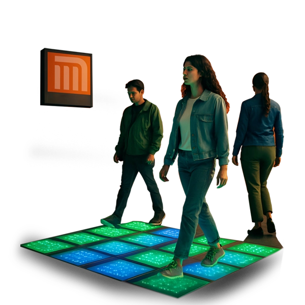 Convierten pisadas en energía para el Metro; las baldosas del futuro