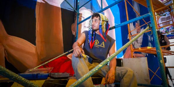 Luce ESIA Ticomán su toque en el “Willy” con graffiti