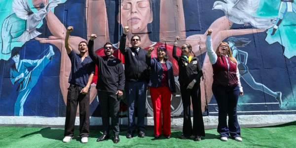 Luce estadio Wilfrido Massieu nuevo mural