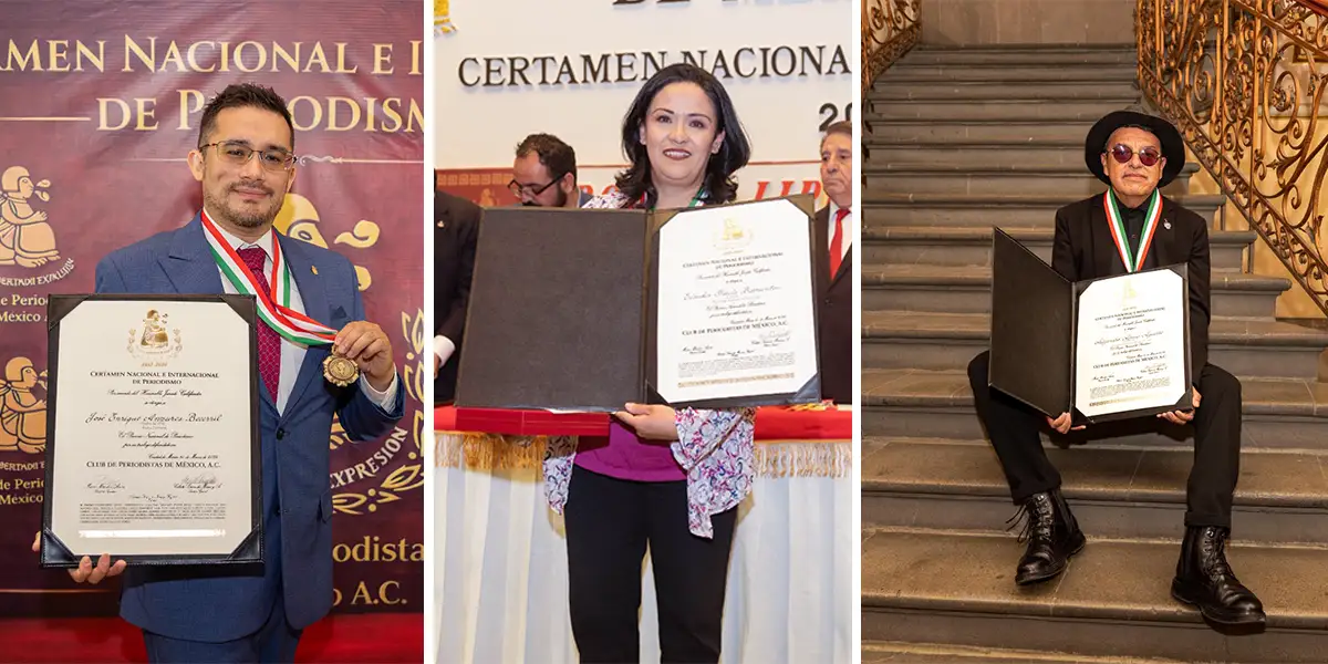Arrasa IPN en Premio Nacional de Periodismo