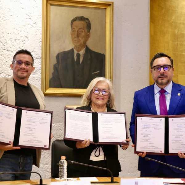 Firman alianza Radio IPN-Asociación de Locutores 