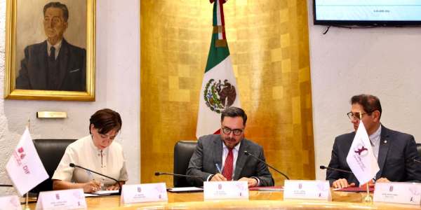 Firma de Convenio con DIF CDMX reforzará inclusión