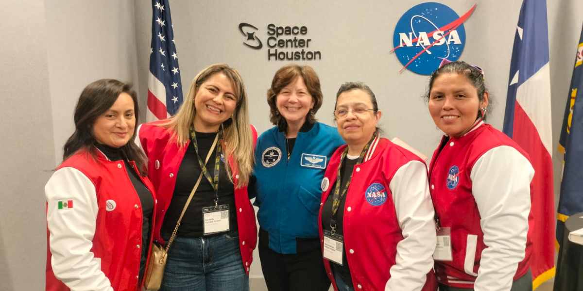 Profesoras del CECyT 11 se capacitaron en la NASA