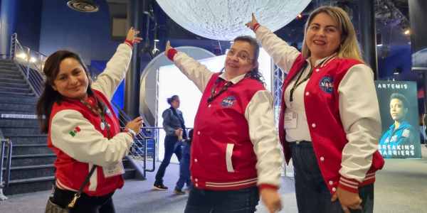 Profesoras del CECyT 11 se capacitaron en la NASA