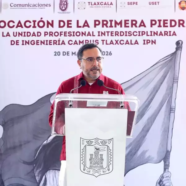 Colocan primera piedra para construir UPII Tlaxcala