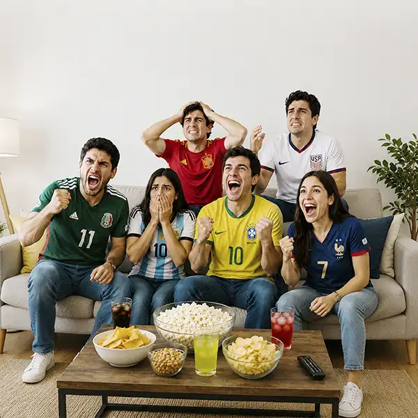 Ver futbol tiene efectos en tu cuerpo, economía y sociedad