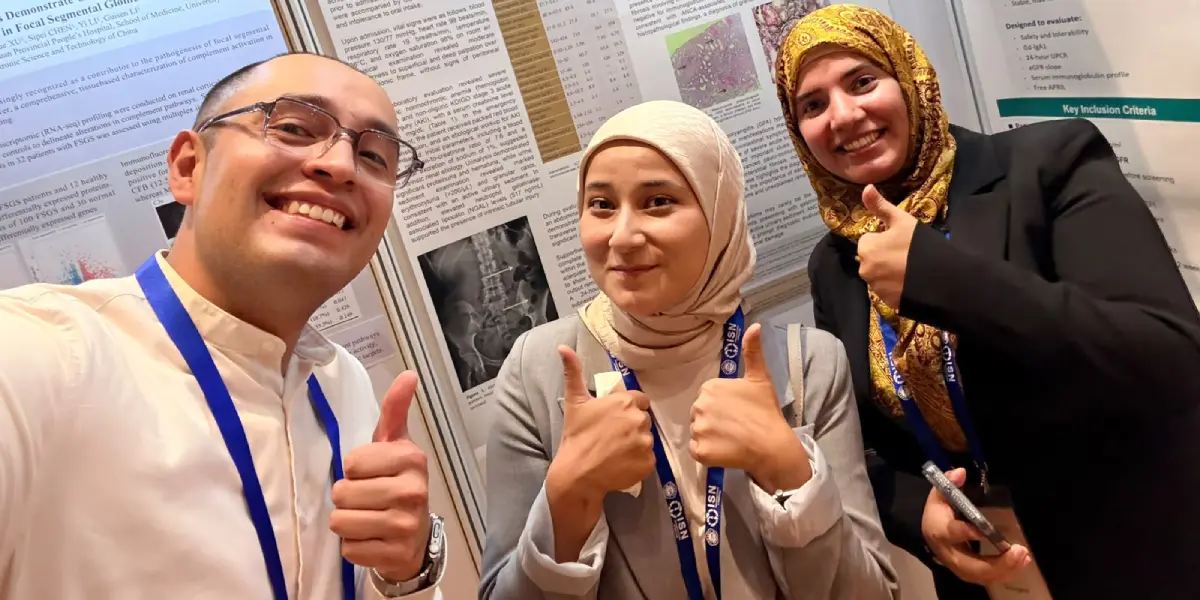 Estudiante de ESM triunfa en China con investigación renal