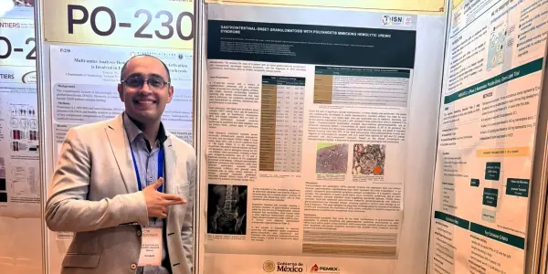 Estudiante de ESM triunfa en China con investigación renal