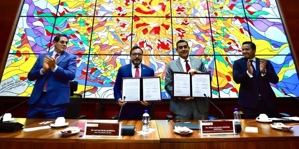 Firman Convenio IPN-INM en beneficio de estudiantes