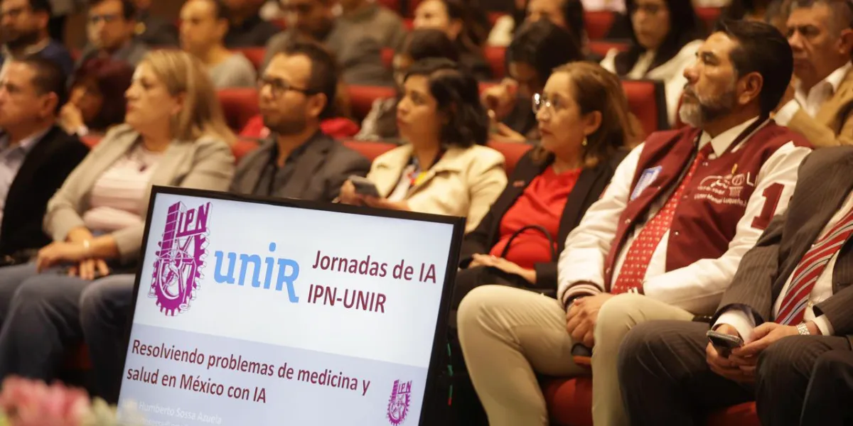 Inauguran Jornadas de Inteligencia Artificial IPN-UNIR 