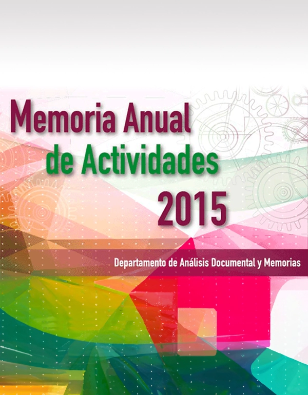 Memoria Anual de Actividades 2015