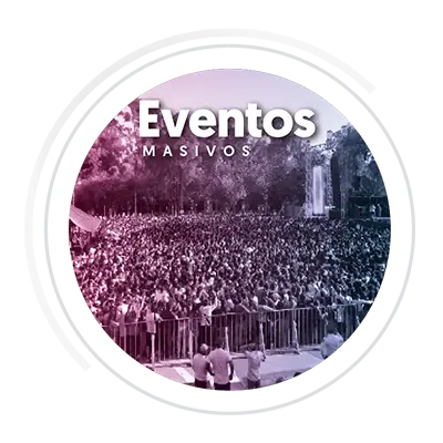 Eventos de concentración masiva 