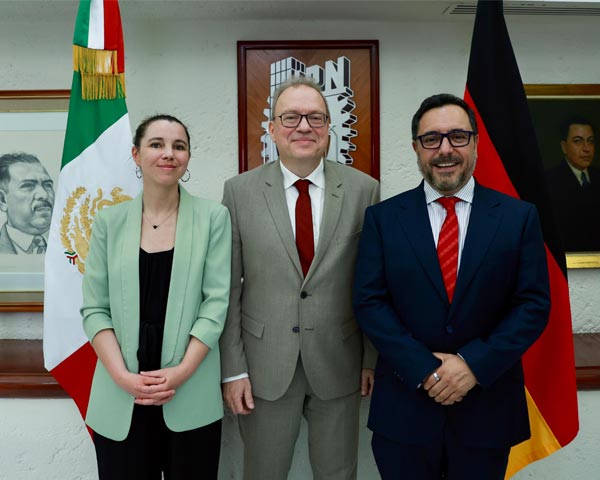 SE REFUERZA RELACIÓN CON ALEMANIA