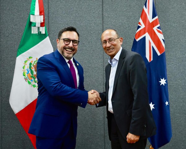 Arturo Reyes Sandoval encabeza reunión con delegación de alto nivel de la Universidad de Queensland