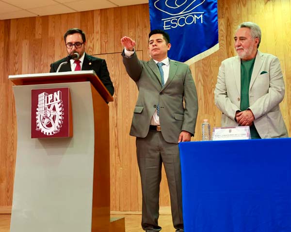 DESIGNAN A IVÁN GIOVANNY MOSSO GARCÍA COMO NUEVO DIRECTOR DE LA ESCOM