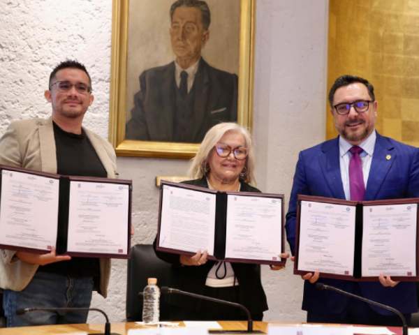 Signan convenio IPN, Radio IPN y la Asociación Nacional de Locutores de México
