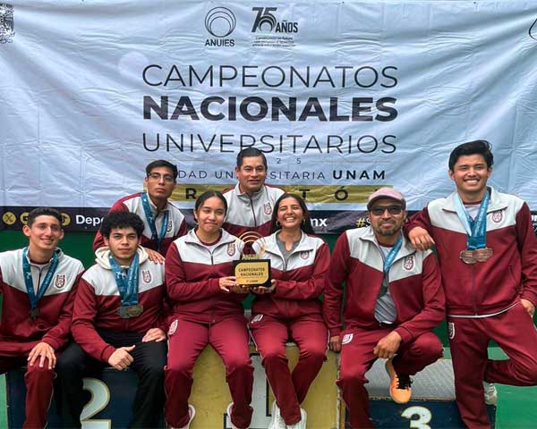 Se coronan politécnicos en frontón de campeonatos nacionales universitarios ANUIES