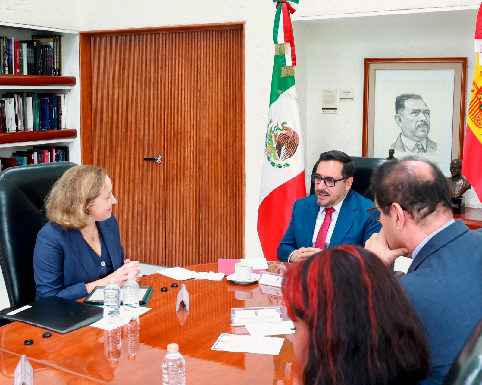 EL CONSEJO DE INVESTIGACIONES CIENTÍFICAS DE ESPAÑA VISITA EL IPN