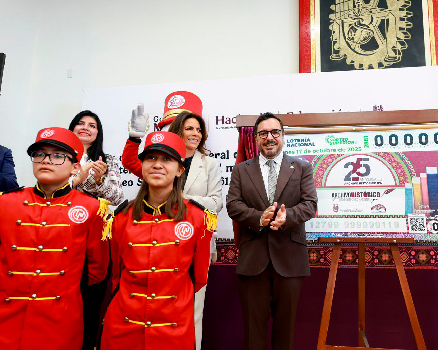 Firmamos Convenio con la Lotería Nacional y develamos billete