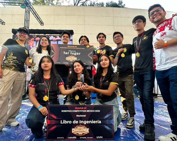 Orgullo politécnico con nuevos campeones del Torneo Nacional de Robótica