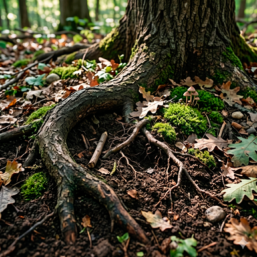 Suelos y arbol
