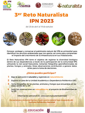 Reto Naturalista IPN 2023