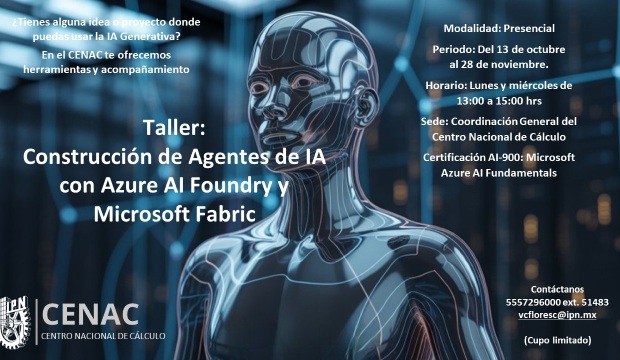 Taller presencial sobre construcción de agentes de inteligencia artificial